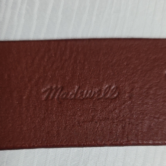 Madewell Woman's Brown Leather Belts,sz M.( New No Tag)Genuine Italian Leather. - Picture 4 of 8